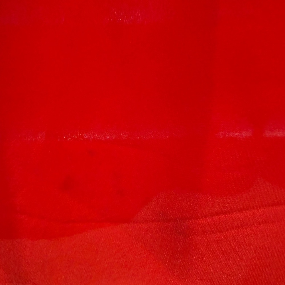 Joie Red Sleeveless V-neck Blouse with button & tie detail - Picture 8 of 12